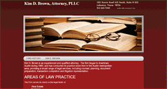 Desktop Screenshot of brownlawyer.com